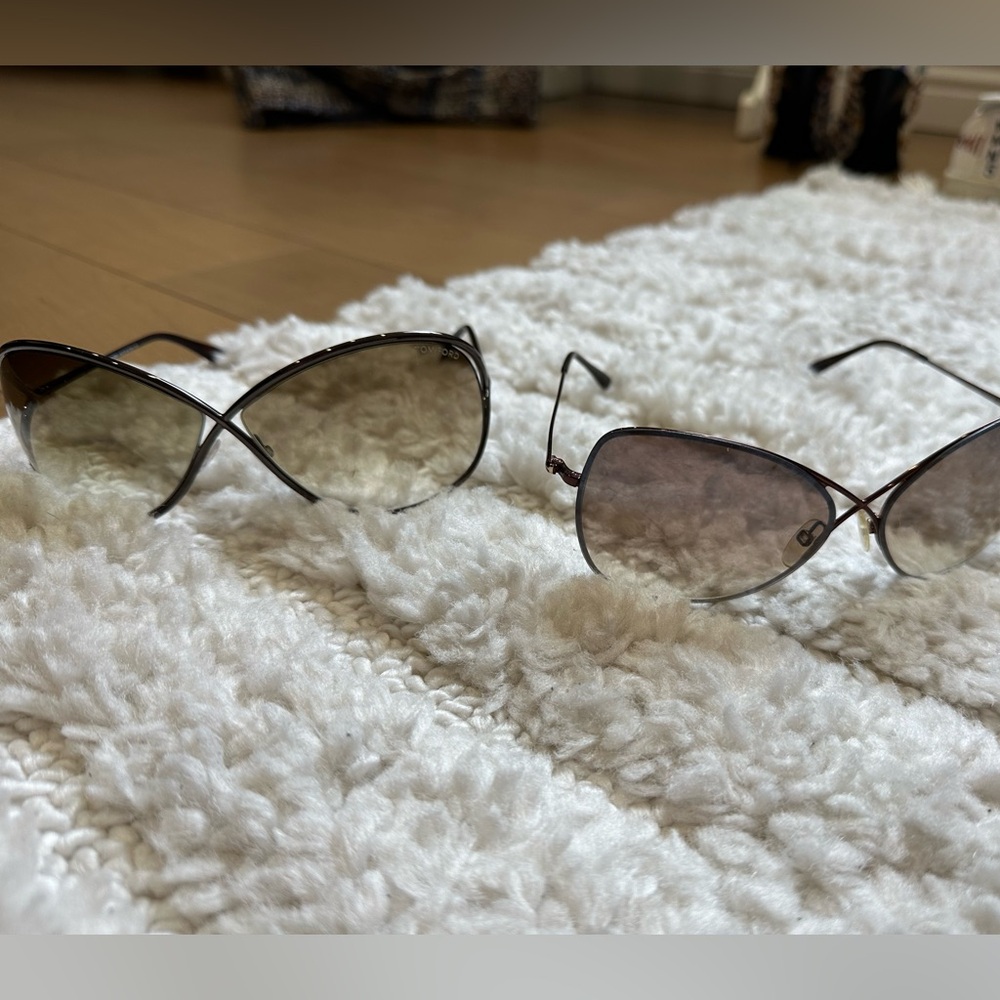 Tom Ford Women's Sunglasses 2pairs - Brown